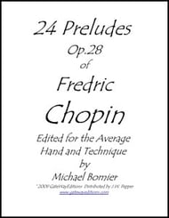 Preludes Op. 28 Complete piano sheet music cover Thumbnail